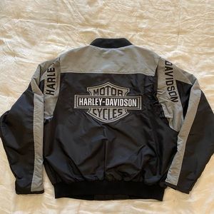 Harley Davidson Full Zip Nylon Jacket - 98417-08VM